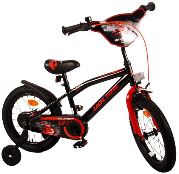 Volare Super GT Kinderfiets - Jongens - 16 inch - Rood Volare Super GT Kinderfiets - Jongens - 16 inch - Rood