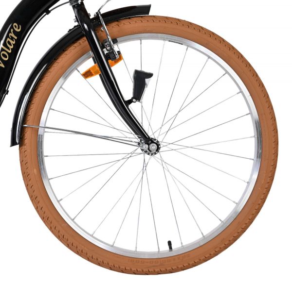 Volare Ashley Kinderfiets - Meisjes - 26 inch - Zwart - Shimano Nexus 3