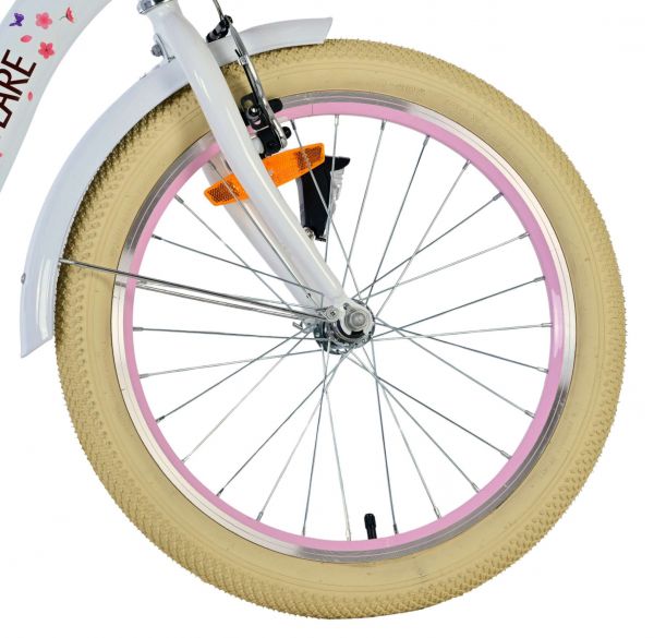 Volare Blossom Kinderfiets - Meisjes - 20 inch - Wit