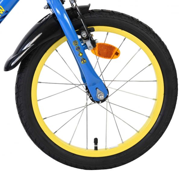 Paw Patrol -Rubble & Crew Kinderfiets - Jongens - 16 inch - Blauw