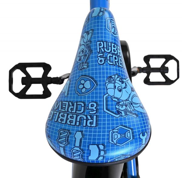 Paw Patrol -Rubble & Crew Kinderfiets - Jongens - 16 inch - Blauw