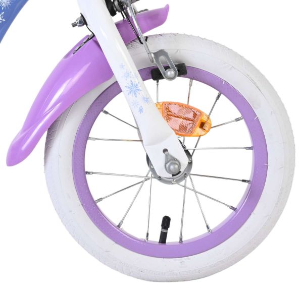 Disney Frozen 2 Kinderfiets - Meisjes - 12 inch - Blauw/Paars