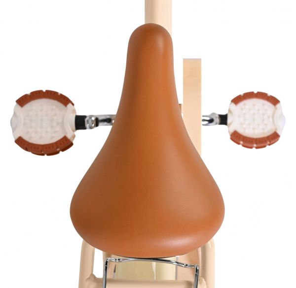 Volare Ashley Kinderfiets - Meisjes - 14 inch - Creme