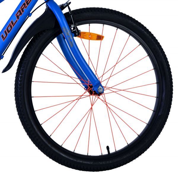 Volare Rocky Kinderfiets - Jongens - 24 inch - Blauw - Shimano Nexus 3