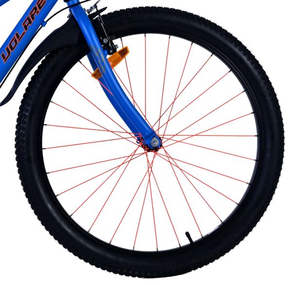 Volare Rocky Kinderfiets - 26 inch - Blauw - Shimano Nexus 3 versnellingen