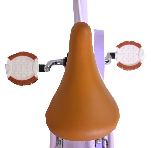 Volare Ashley Kinderfiets - Meisjes - 12 inch - Lila - Twee handremmen