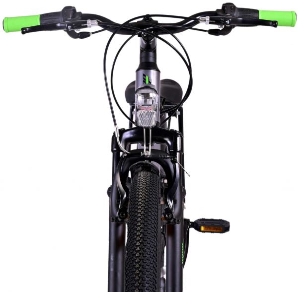 Volare Cross Kinderfiets - Jongens - 24 inch - Grijs - 21 versnellingen - Twee handremmen