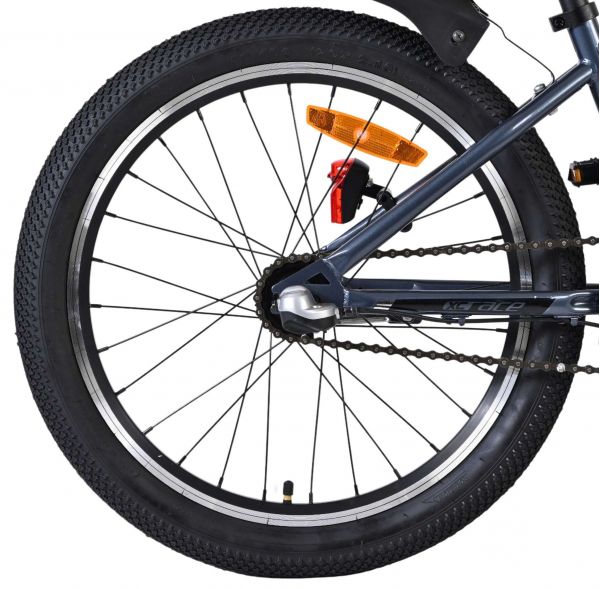 Volare XC Race Kinderfiets - 20 inch - Nexus 3 - Blauw/Grijs