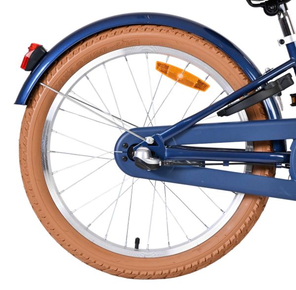 Volare Ashley Kinderfiets - Meisjes - 20 inch - Donkerblauw - Nexus 3