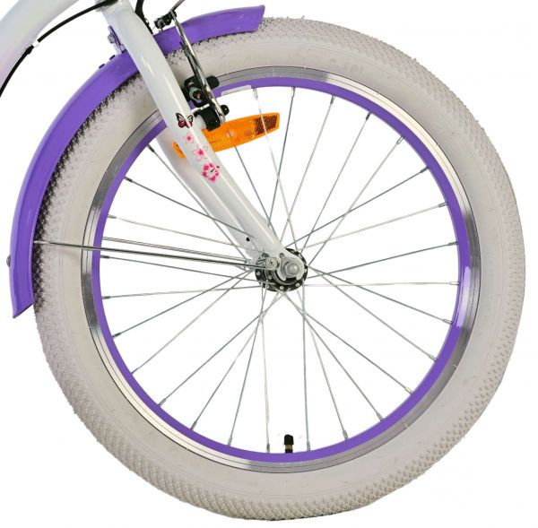 Volare Lovely Kinderfiets - Meisjes - 20 inch - Paars - 3 versnellingen