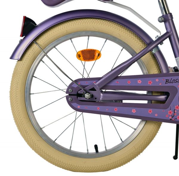 Volare Blossom Kinderfiets - Meisjes - 18 inch - Paars