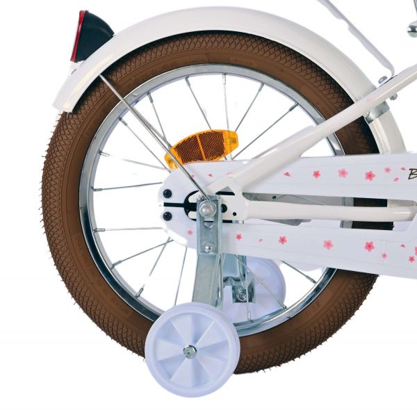 Volare Blossom Kinderfiets - Meisjes - 16 inch - Wit