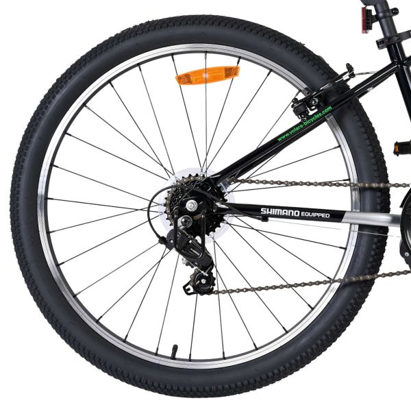 Volare Boost Kinderfiets - 26 inch - Zilver/Groen - 21 Speed