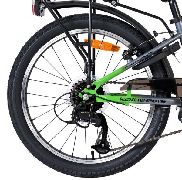 Volare Explorer Kinderfiets - 20 inch - Donkergrijs - 7 Speed