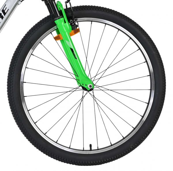 Volare Boost Kinderfiets - 26 inch - Zilver/Groen - 21 Speed