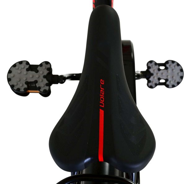 Volare Thombike Kinderfiets - Jongens - 18 inch - Zwart Rood