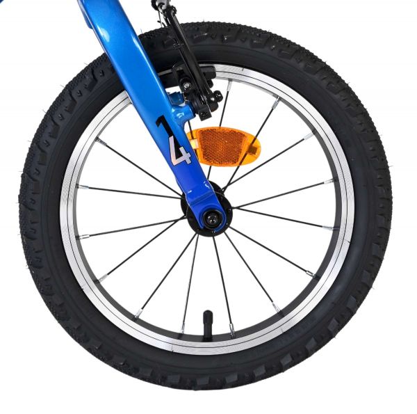 Volare Venom Kinderfiets - Jongens - 14 inch - Blauw - Twee handremmen