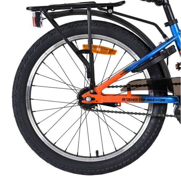 Volare Explorer Kinderfiets - Jongens - 20 inch - Blauw Oranje