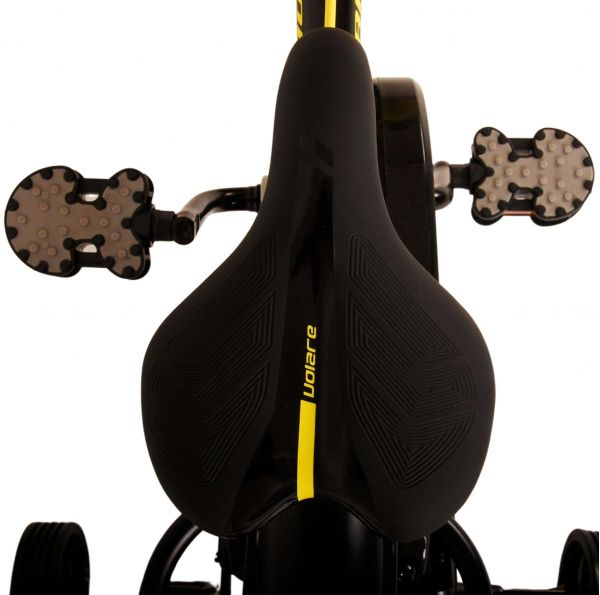 Volare Thombike Kinderfiets - Jongens - 12 inch - Zwart Geel