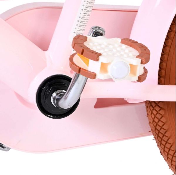 Volare Ashley Kinderfiets - Meisjes - 14 inch - Roze