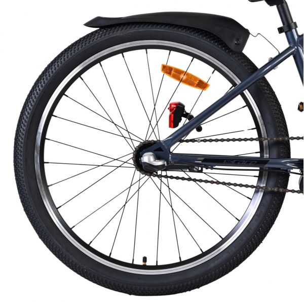 Volare XC Race Kinderfiets - 24 inch - Nexus 3 - Blauw/Grijs