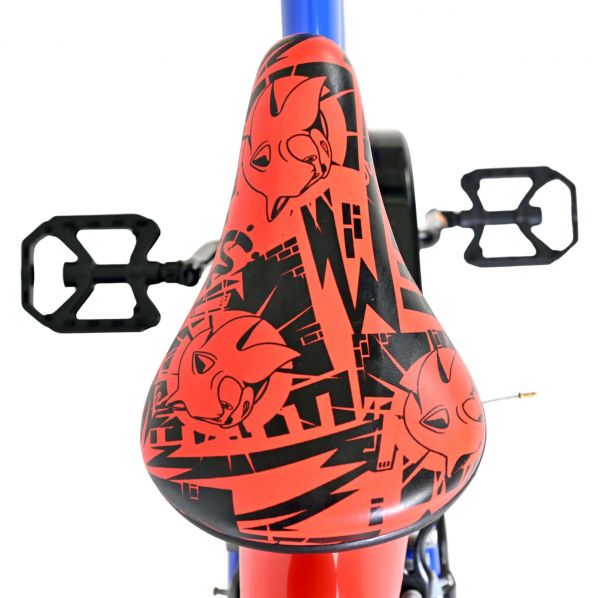 Sonic Kinderfiets - Jongens - 16 inch - Blauw - Twee handremmen