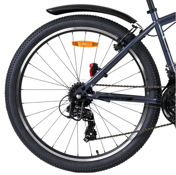 Volare XC Race Kinderfiets - 26 inch - Rood Grijs - 21 versnellingen