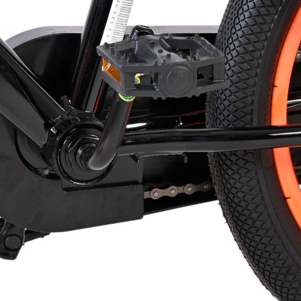 Volare Strike Kinderfiets - Jongens - 16 inch - Zwart Oranje