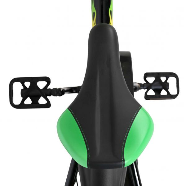 Volare Strike Kinderfiets - Jongens - 14 inch - Zwart Groen