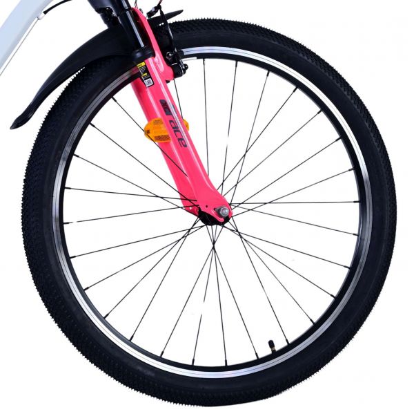 Volare XC Race Kinderfiets - 26 inch - Wit Roze - 21 versnellingen