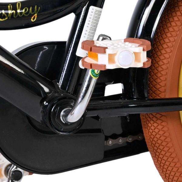 Volare Ashley Kinderfiets - Meisjes - 16 inch - Zwart