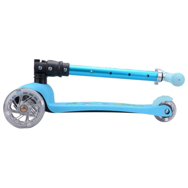 BOLDCUBE Teeny FOLD driewielstep - Dinosaurus Blauw