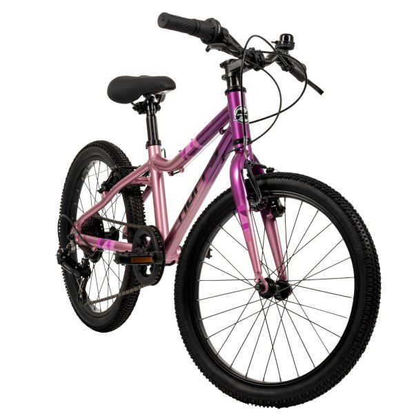 Literide Kinderfiets - Meisjes - 20 inch - Paars/Roze - Twee handremmen