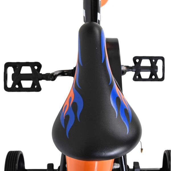 Hot Wheels Kinderfiets - Jongens - 14 inch - Zwart - Twee handremmen