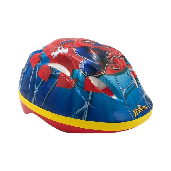 Marvel Spiderman Fietshelm - Blauw Rood - 51 - 55 cm