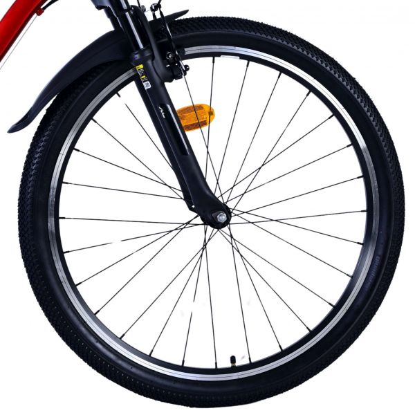 Volare XC Race Kinderfiets - 26 inch - Rood Grijs - 21 versnellingen