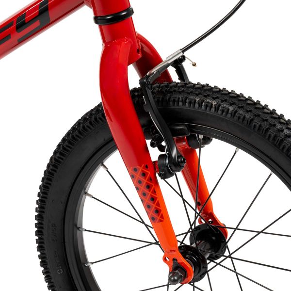Literide Kinderfiets - Jongens - 16 inch - Rood - Twee handremmen