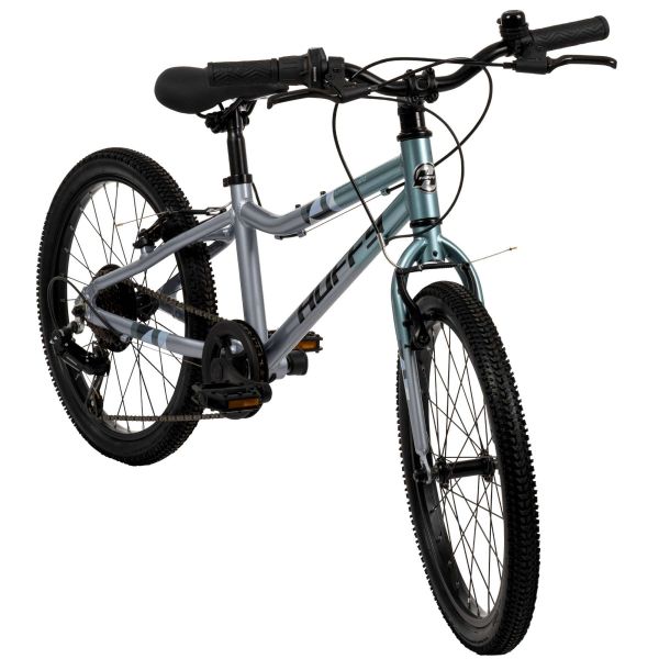 Literide Kinderfiets - Jongens - 20 inch - Turquoise/Zilver - Twee handremmen
