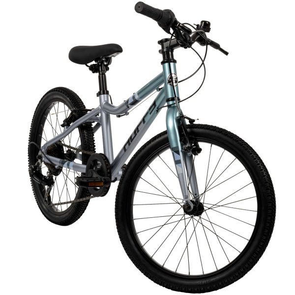 Literide Kinderfiets - Jongens - 20 inch - Turquoise/Zilver - Twee handremmen