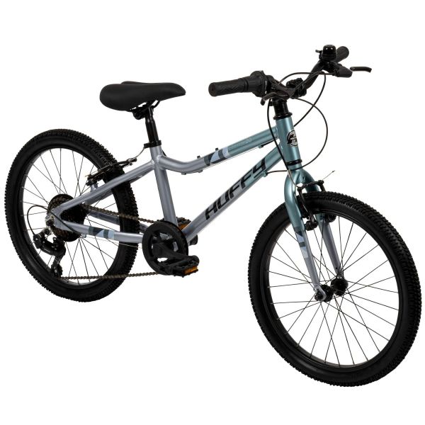 Literide Kinderfiets - Jongens - 20 inch - Turquoise/Zilver - Twee handremmen