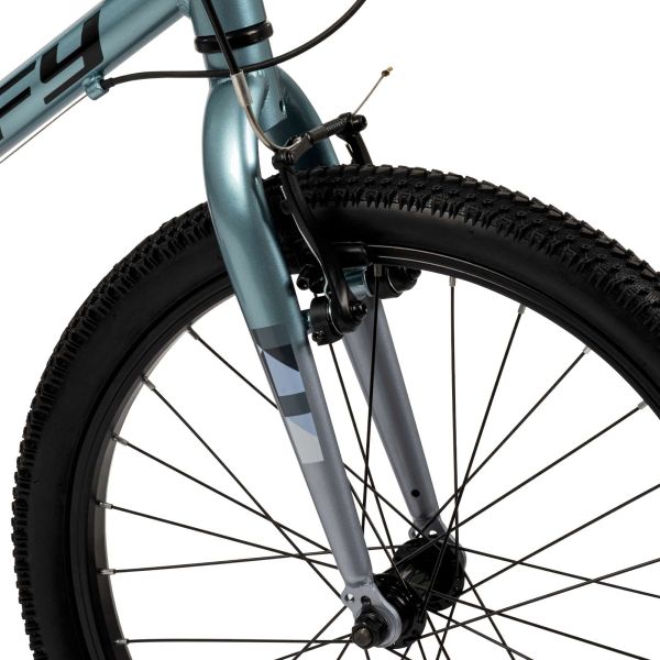 Literide Kinderfiets - Jongens - 20 inch - Turquoise/Zilver - Twee handremmen