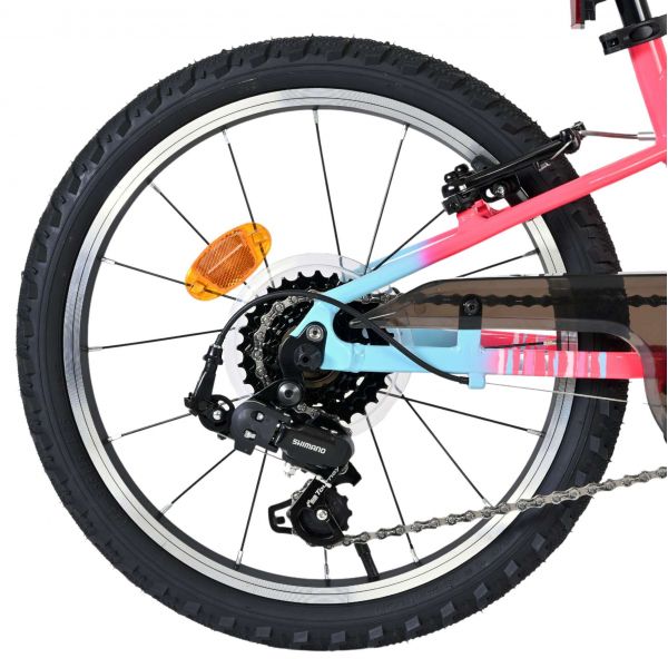 Volare Milano Kinderfiets - Meisjes - 18 inch - Roze - 6 versnellingen