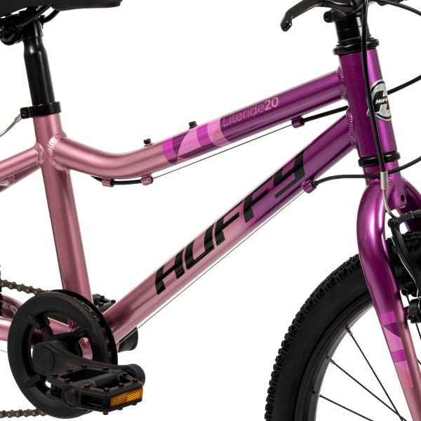 Literide Kinderfiets - Meisjes - 20 inch - Paars/Roze - Twee handremmen