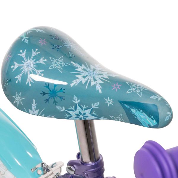 Disney Frozen 2 Kinderfiets - Meisjes - 12 inch - Blauw/Paars - Twee handremmen