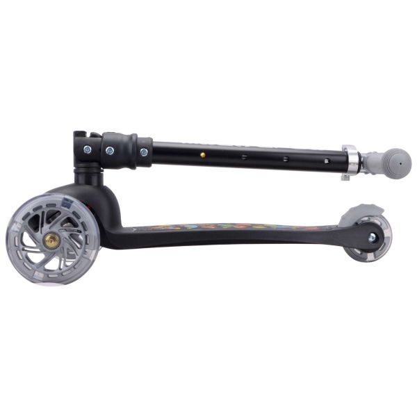 BOLDCUBE Teeny FOLD driewielstep - Raket Zwart