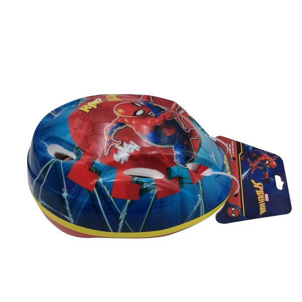 Marvel Spiderman Fietshelm - Blauw Rood - 51 - 55 cm