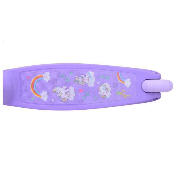 BOLDCUBE Teeny FOLD driewielstep - Eenhoorn Paars