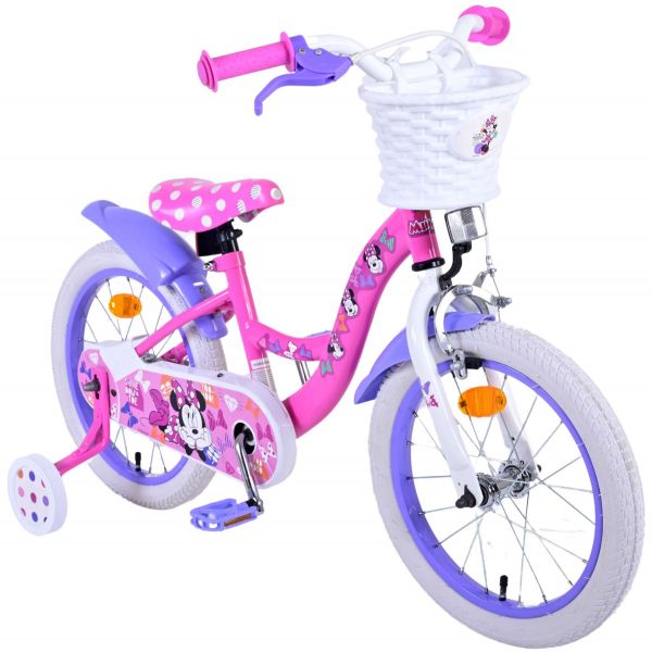 Disney Minnie Cutest Ever! Kinderfiets - Meisjes - 16 inch - Roze Disney Minnie Cutest Ever! Kinderfiets - Meisjes - 16 inch - Roze