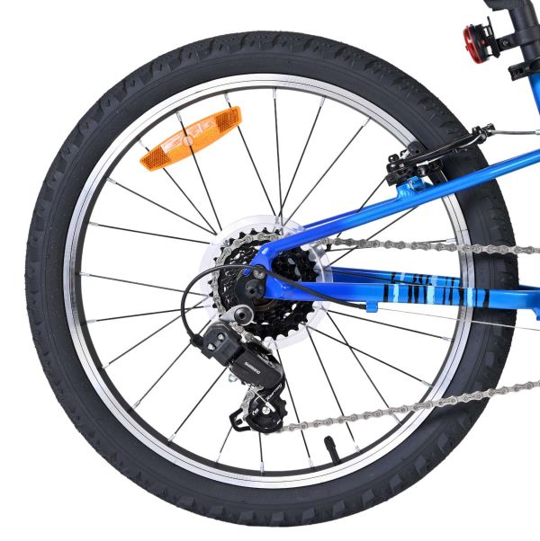 Volare Venom Kinderfiets - Jongens - 20 inch - Blauw - 6 versnellingen