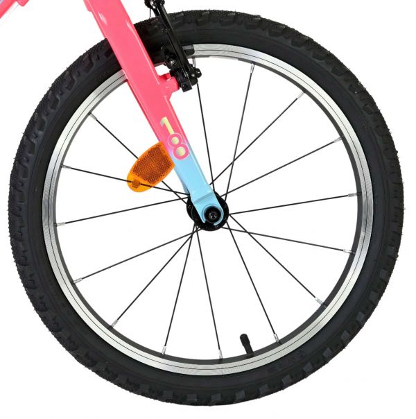 Volare Milano Kinderfiets - Meisjes - 18 inch - Roze - 6 versnellingen
